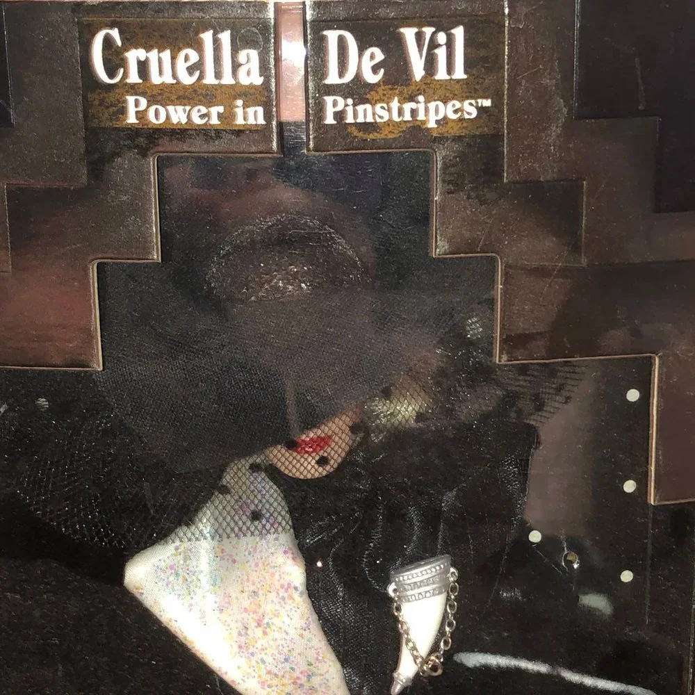 Cruella De Vil Power In Pinstripes Doll